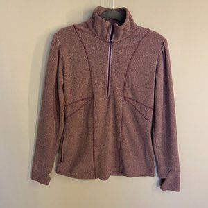 Stylish Athleta Fleece Half-Zip Sweatshirt